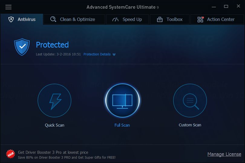 advanced systemcare ultimate free trial