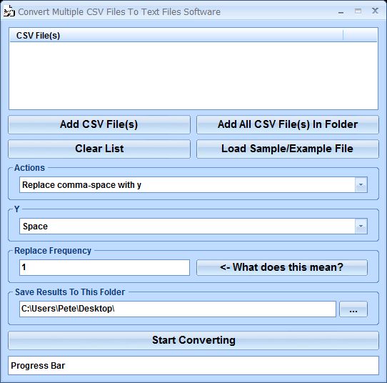 convert text clipboard to csv file