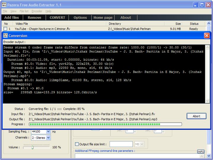 pazera free audio extractor online