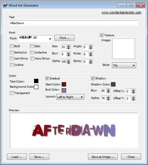 Software For Word Art