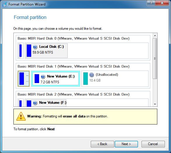 hard disk formatting paragon partition manager