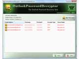 Outlook Password Decryptor v2.0