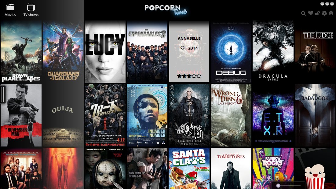 popcorn time samsung tv