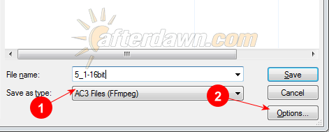Audacity save as AC-3 - AfterDawn.com