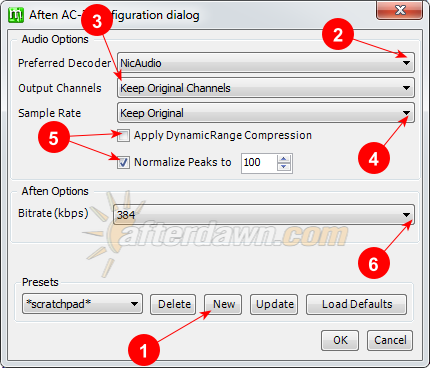 MeGUI AC-3 encoder options - AfterDawn.com