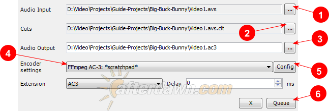 MeGUI's Audio encoding tab - AfterDawn.com