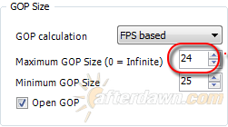 Setting a 1 second GOP length for Blu-ray in MeGUI - AfterDawn.com