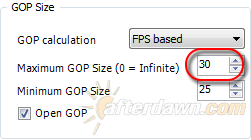 Setting a 1 second GOP length for Blu-ray in MeGUI - AfterDawn.com