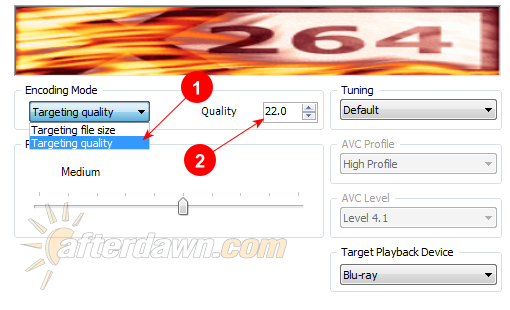 MeGUI x264 settings for quality based encoding - AfterDawn.com