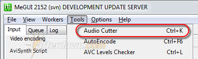 Open MeGUI's Audio Cutter tool - AfterDawn.com