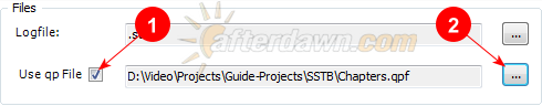x264 QP file selection in MeGUI - AfterDawn.com