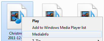 MediaInfo context menu - AfterDawn.com
