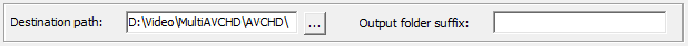 AfterDawn.com - Set the Destination path in MultiAVCHD