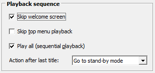 AfterDawn.com - MultiAVCHD Action After Playback Setting