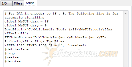 example MeGUI AviSynth Script - AfterDawn.com