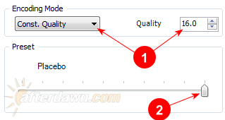 x264 profile in MeGUI for encoding Blu-ray still menus - AfterDawn.com