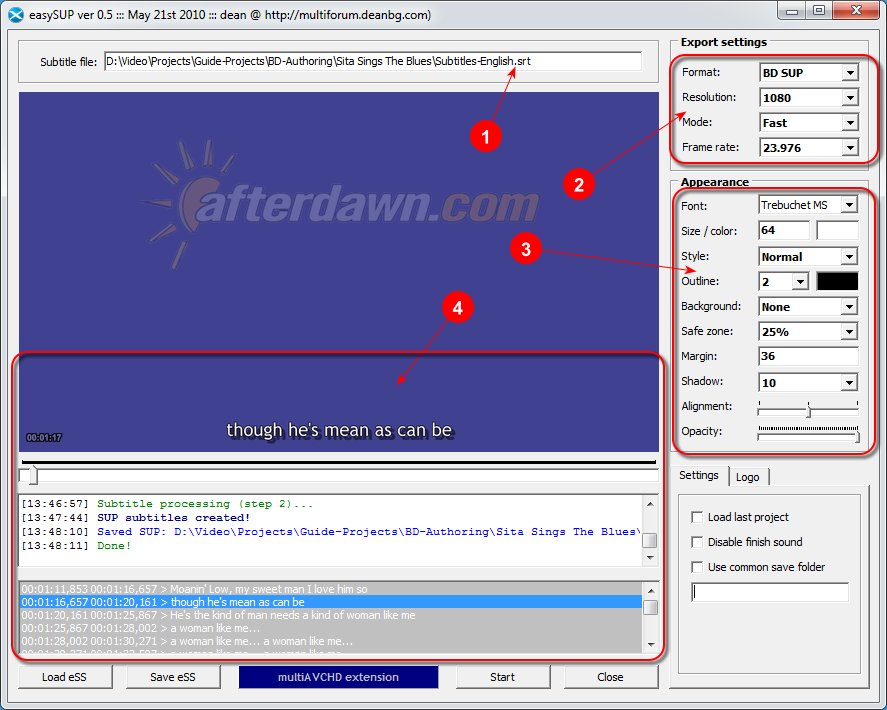 Main interface of easySUP - AfterDawn.com