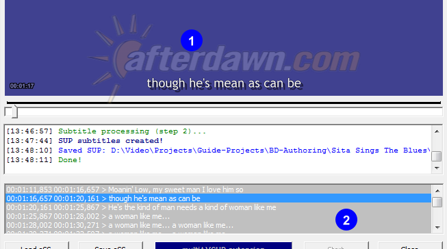 easySUP subtitle preview - AfterDawn.com