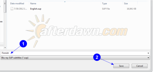 easySUP save dialog - AfterDawn.com