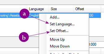 EasyBD Subtitle language and offset - AfterDawn.com