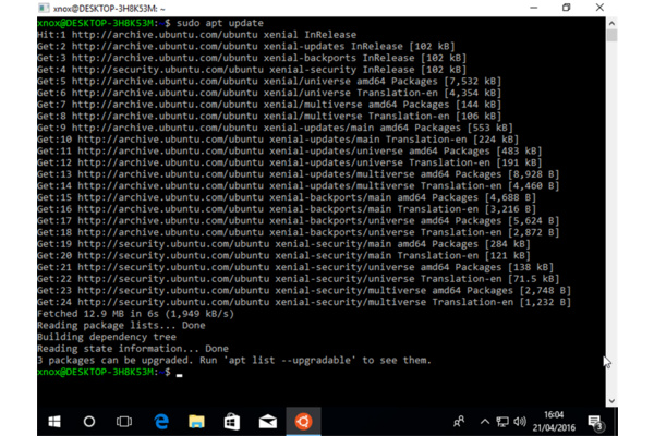 Ubuntu ilmestyi Windows 10:n sovelluskauppaan