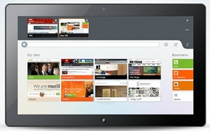 Mozilla julkaisi esiversion Windows 8 -tyylisestä Firefoxista
