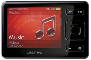 New Creative slim PMP can support iTunes Plus tracks