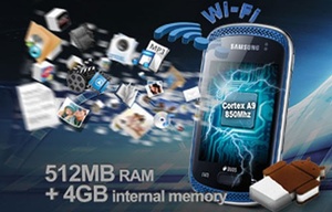 Samsung to release low-end Galaxy Music phone next month?