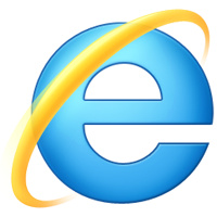 Internet Explorers markedsandele faldt til under 40 % i 2011