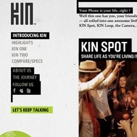 Microsoft launches Kin One and Kin Two phones