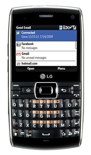 LG:lt� tulossa kolme Windows-puhelinta loppuvuonna ja kymmenen lis�� 2010