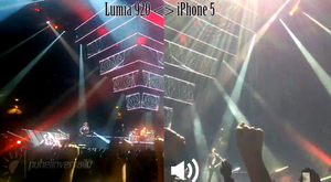 Musen keikalla: Lumia 920 vs iPhone 5 - katso vertailuvideo
