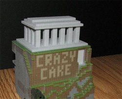 F� udskrevet dine Minecraft kreationer i 3D