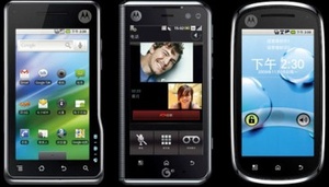 Motorolan tulevista Android-puhelimista lis�tietoa Kiina-versioiden kautta