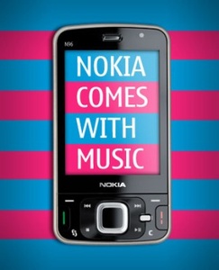 Nokian N96 mukaan Comes with Music -tarjontaan