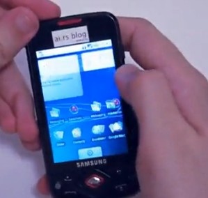 Videolla: esikatsauksessa Samsungin tuleva edullisempi i5700-Android-puhelin