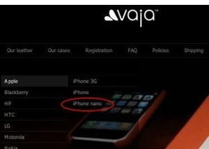 Jo toinen kotelovalmistaja mukaan iPhone nano -saagaan
