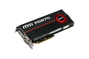 MSI Radeon HD 5870 (1024 MB / 850 MHz / HDMI / DisplayPort / HDMI)
