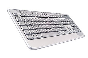 Saitek Slimline Aluminium Keyboard